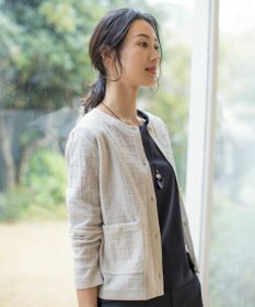 J.PRESS LADIES マーブルカーブ ネックレス