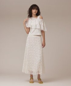 GRACE CONTINENTAL レースケープカットトップ