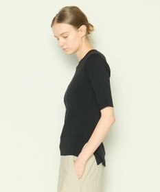 JOSEPH 【洗える】フィールコットン　ニットTEE