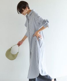 UNFILO イージーケア シャツワンピース