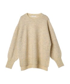 Green Parks ラメ糸ミックスニットプルオーバー