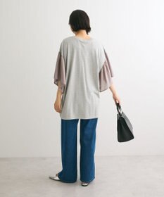 Green Parks ドッキングフレアスリーブロゴチュニック