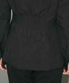 Green Parks リボンデザインハイネックブラウス