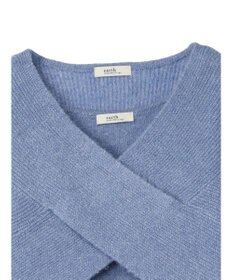 earth music&ecology Ｓｅｔ２点クロスニット＋ノースリーブニットワンピース