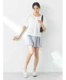 earth music&ecology コンパクトレースカーディガン