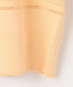 J.PRESS LADIES L 【洗える】レーヨンエリートストレッチ 編み柄 カーディガン