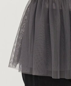 uncrave 【洗濯機洗い可】カクテル チュール ブラウス（uncrave STANDARD）