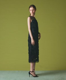 GRACE CONTINENTAL フラワーembドレス