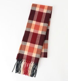 JOSEPH ABBOUD 【フランス製】マルチカラーチェック ストール