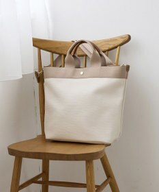 TOPKAPI 【Breath TOPKAPI】RIPPLE リプル ファスナー付 縦型 2way トートバッグL