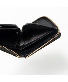 UNBILLION ペルケ perche / ドット刺繍ラウンドパームフィットウォレット