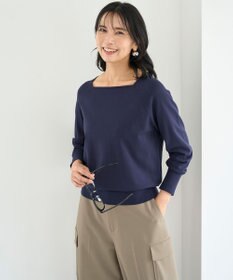 UNFILO マイビューティニット スクエアネック