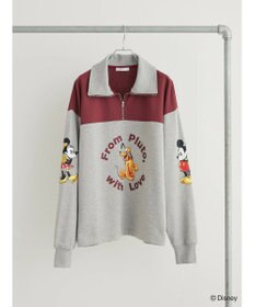 Green Parks Ｄｉｓｎｅｙ／裏毛ハーフＺＩＰスウェットII