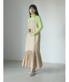 Green Parks ａ．裾プリーツキャミワンピース