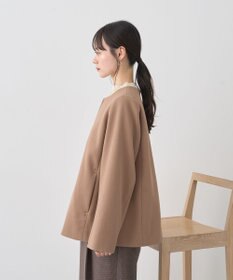 earth music&ecology 【フード取り外し可】2WAYフードコート