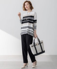 23区 S 【セットアップ対応/洗える】2WAYストレッチツイル ドロスト パンツ