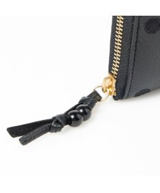 UNBILLION ペルケ perche / ドット刺繍ラウンドパームフィットウォレット