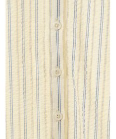 earth music&ecology ミニパフショートスリーブブラウス