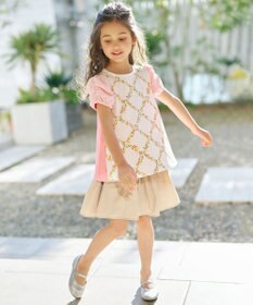 組曲 KIDS 【150-160cm】フェイクスカート キュロット