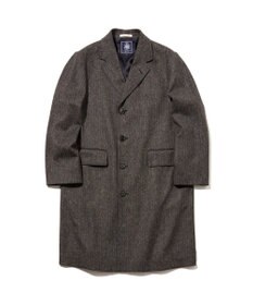 ジャケット・アウター vintage fly front long chester coat vintage fly front long chester coat メンズ