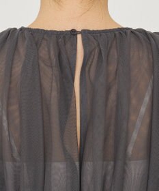 uncrave 【洗濯機洗い可】カクテル チュール ブラウス（uncrave STANDARD）