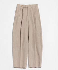 LENO FRENCH WORK HEVY LINEN TROUSERS リネンパンツ