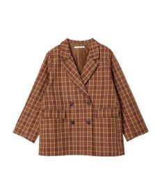 Green Parks ・ＥＬＥＮＣＡＲＥ　ＤＵＥ　チェックテーラードジャケット