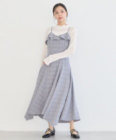 earth music&ecology フリルキャミワンピース