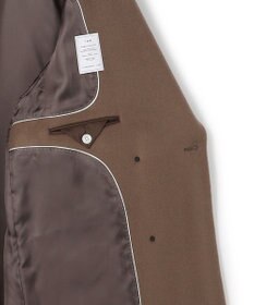 ICB 【WEB＆一部店舗限定】WooloopShortBeaver ショールカラーコート