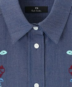 Paul Smith ダンガリー エンブロイダリーシャツ