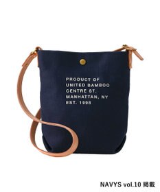 united bamboo 【NAVYS 10月号掲載】UB ベーシックバッグ(ショルダー)