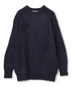 UNFILO アルパカシャギー ロングニット