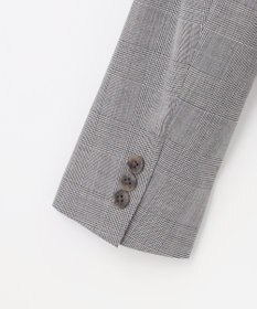 J.PRESS LADIES T/R/Wグレンチェック ダブル ジャケット