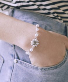 Maison de FLEUR パールフラワーブレスレット