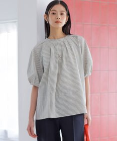 組曲 センターパールメタルリングネックレス