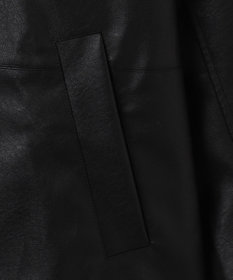 WEGO 【ユニセックス着用ITEM】シンセティックレザーカーコート