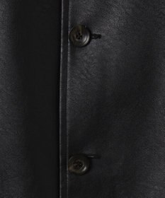 WEGO 【ユニセックス着用ITEM】シンセティックレザーカーコート