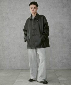 WEGO 【ユニセックス着用ITEM】シンセティックレザーカーコート