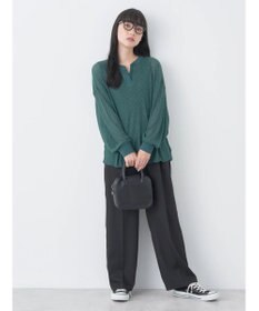 earth music&ecology シアーリブドルマンプルオーバー