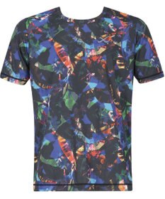 CW-X 【MEN】 CW-X トップス 【薄軽ランニングシャツ】 半袖 3分袖 Ｕネック 吸汗速乾性(本体) メンズ DLO155 /ワコール