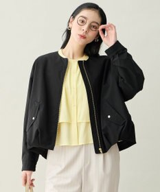 ANY 撥水バルーンブルゾン ブラック