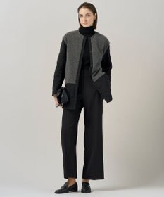 ICB 【洗える】 トリアセボディシェルピーチ ワイドパンツ