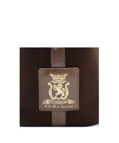 A.D.M.J. 【ファブリック】スエードプラス/バケットトートM