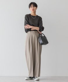 AMERICAN HOLIC ラメ入りクルーネックニットプルオーバー