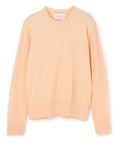 BEIGE， JULIE / コットンシルク 異素材プルオーバーニット