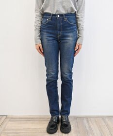 caqu modern pencil  タイトフィット ペンシルシルエット デニムパンツ