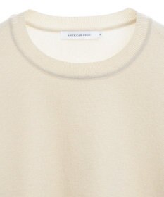 AMERICAN HOLIC ラメ入りクルーネックニットプルオーバー