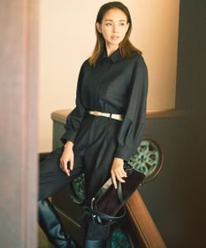 自由区 L 【17号サイズまで展開・SHIHOさん着用】デニムライクツイル ジャケット