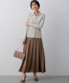 23区 GIOLICAツイード シリンダー ショルダーバッグ