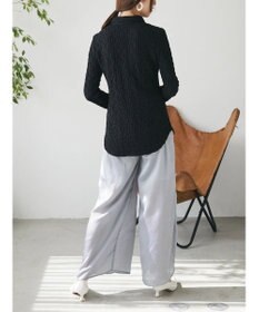 Green Parks AnriettMusee シアータックワイドパンツ